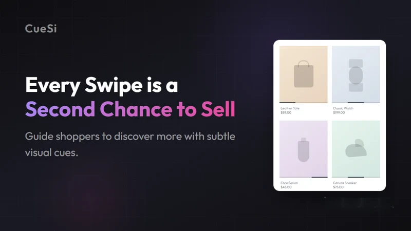 CueSi: Image Slider Bar & Dots