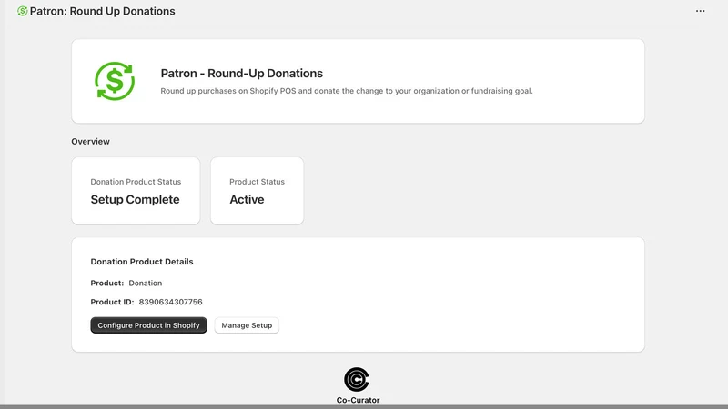 Patron: Round Up Donations