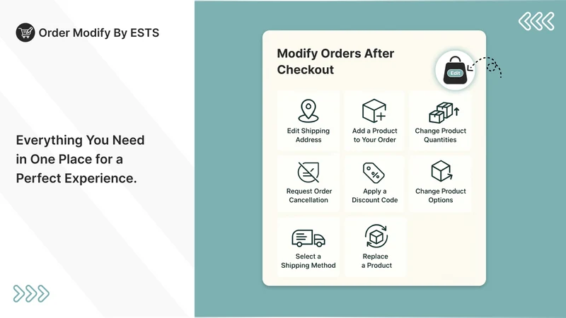 Order Modify by ESTS