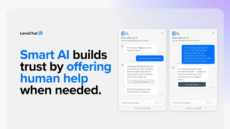 LenoChat:Live Chat &AI Chatbot