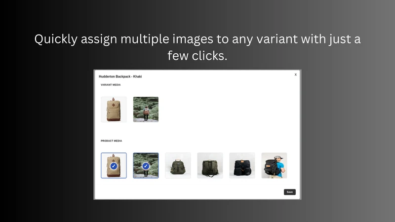 Imgix: Variant Multiple Images