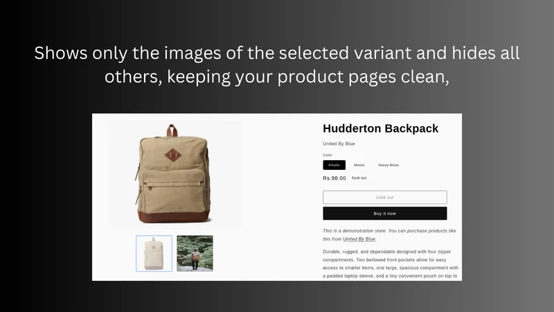 Imgix: Variant Multiple Images