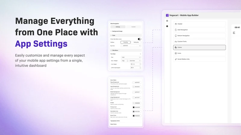 Vegacart – Mobile App Builder
