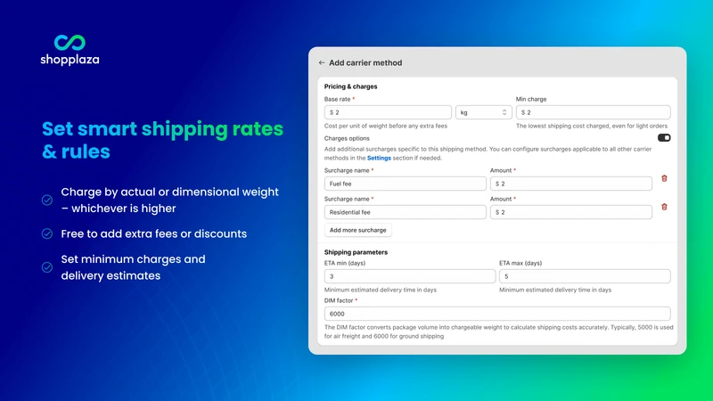 SP Smart Shipping & Batching