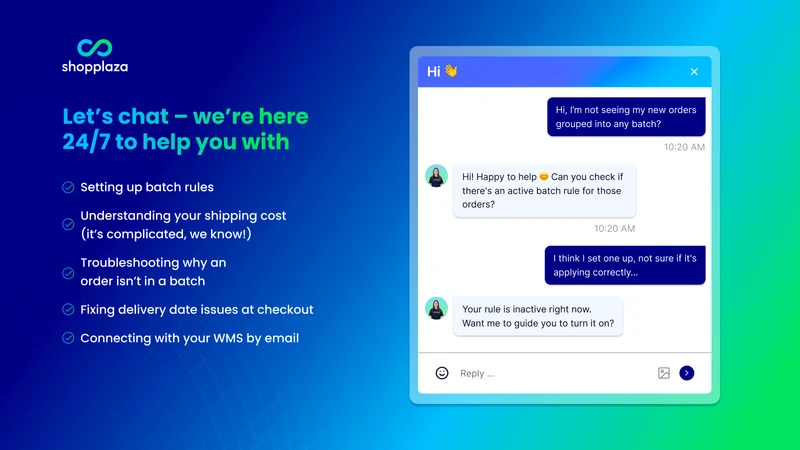 SP Smart Shipping & Batching