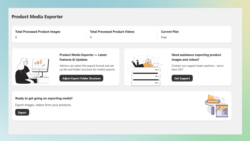 Product Media Exporter