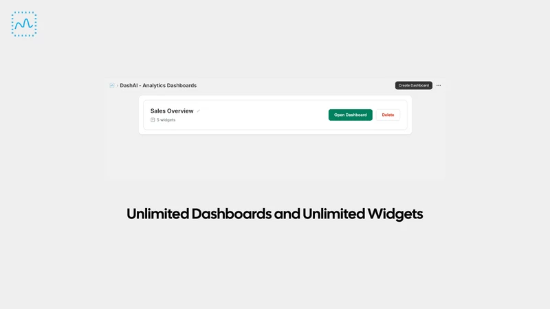 DashAI ‑ AI Dashboard Builder