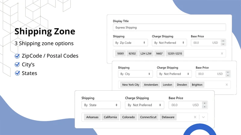 Advanced Shipping Rates