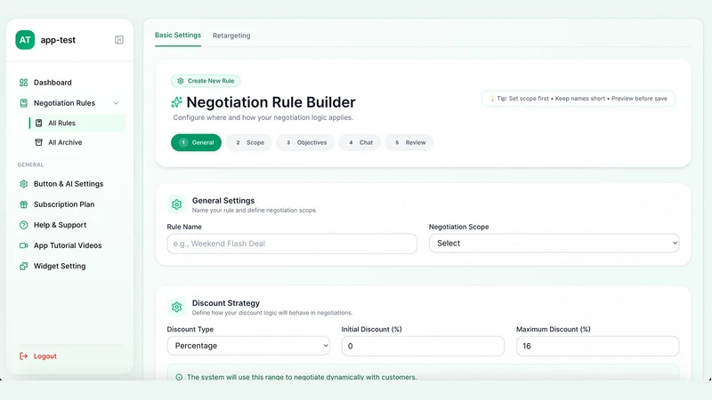 EBC: AI Negotiation, AI Chat