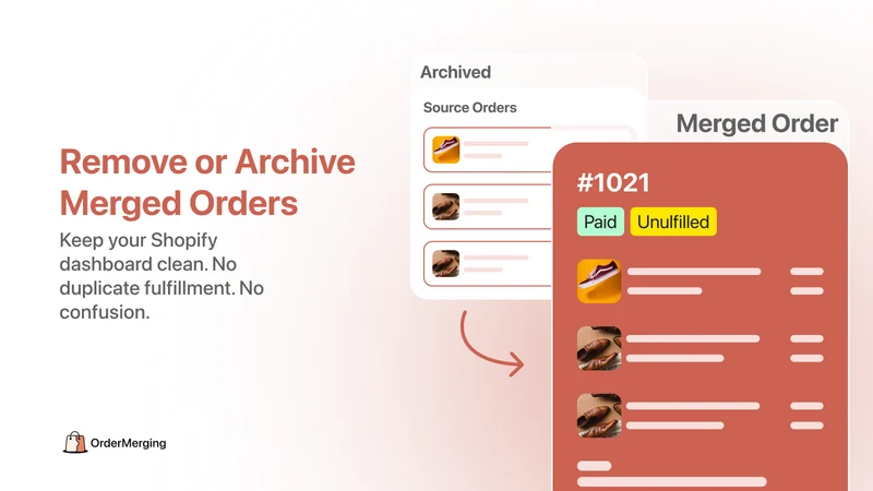 Order Merging ‑ Combine Orders