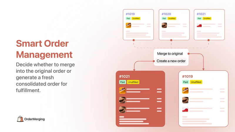 Order Merging ‑ Combine Orders