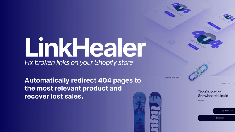 LinkHealer ‑ Auto 404 Fixer