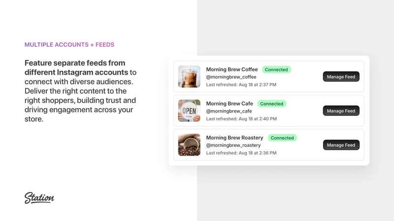 Wellmade Instagram Feeds