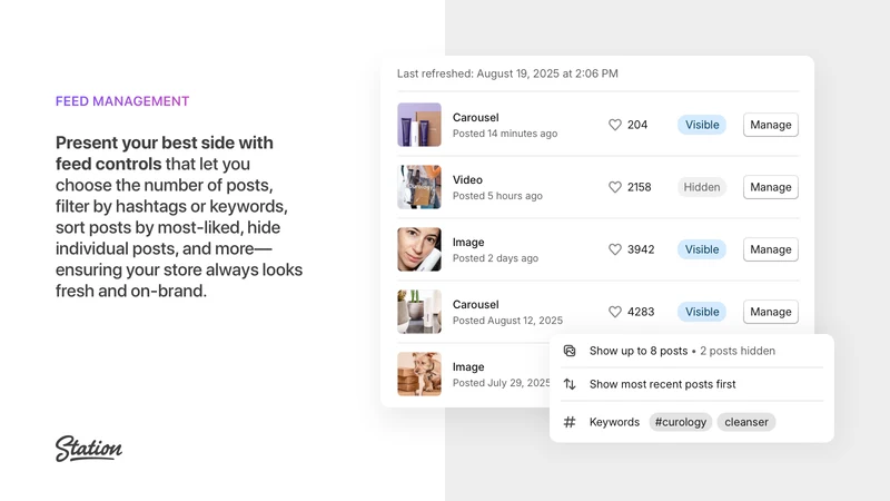 Wellmade Instagram Feeds