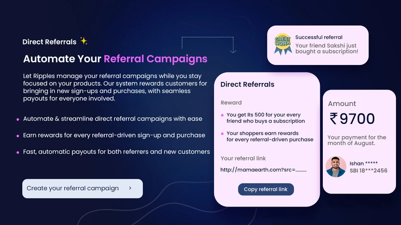 Ripples: New Age Referrals