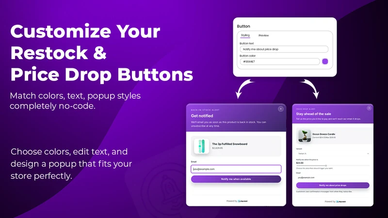 ShopStack Restock Alert App