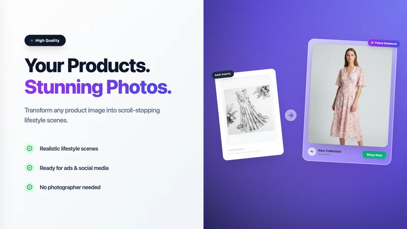 Pxlora ‑ AI Photo Generator