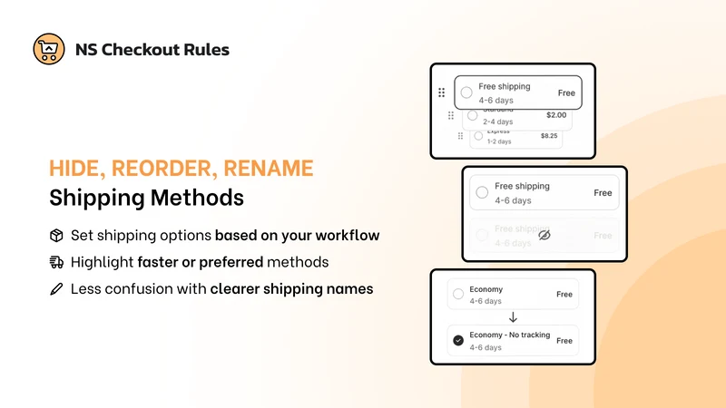 NS Checkout Rules