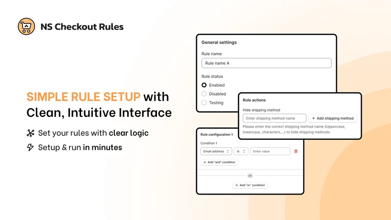 NS Checkout Rules