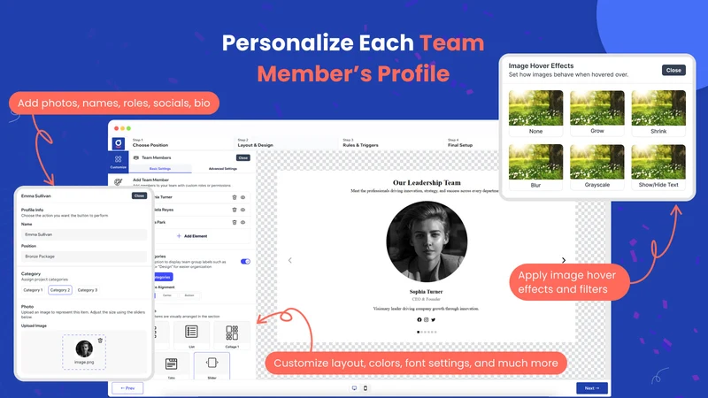 GA: Team Members