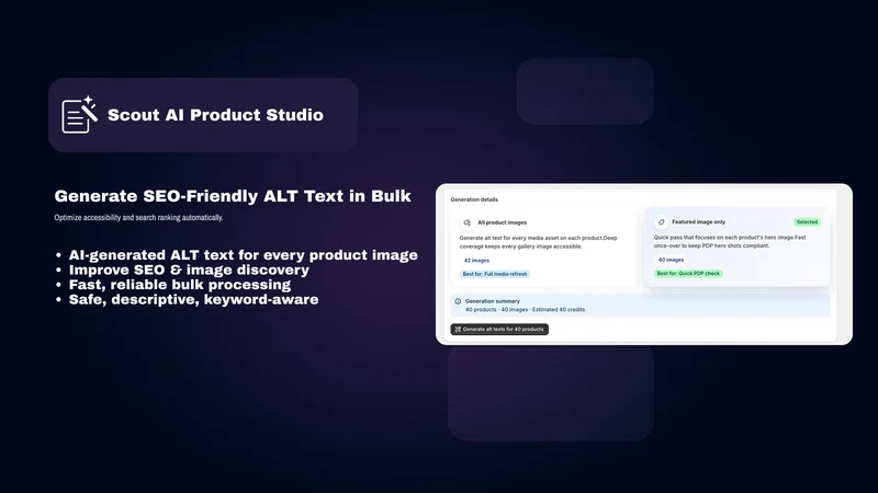 Scout AI Product Studio