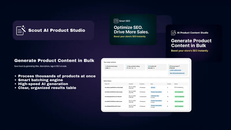 Scout AI Product Studio