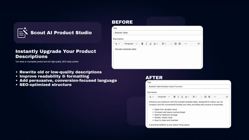Scout AI Product Studio