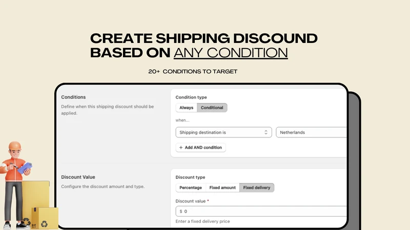 Adlevate Shipping Discounts