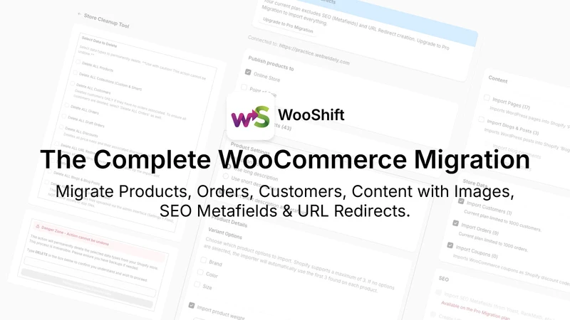 Webwidely Woo Migrator