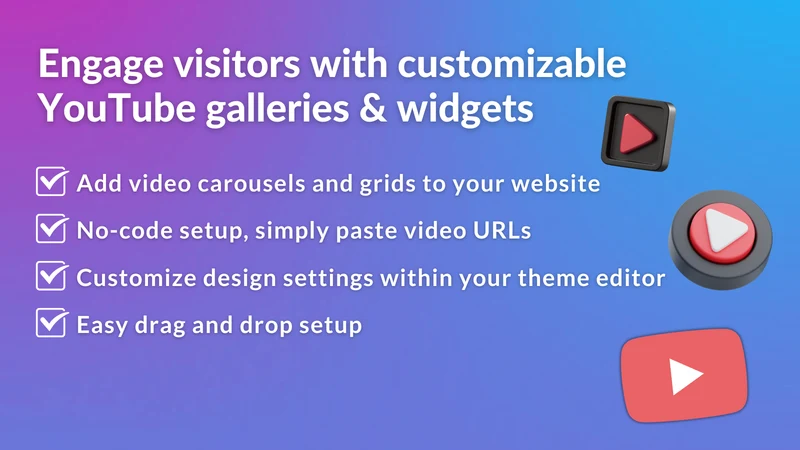 UWidget: YouTube Widgets