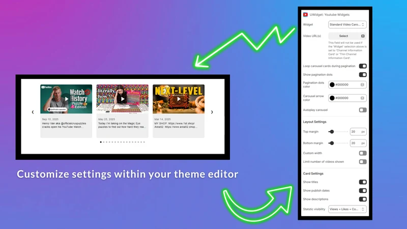 UWidget: YouTube Widgets