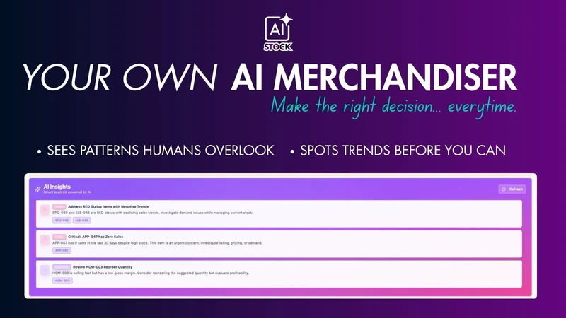 Smart Stock Merchandiser Ai