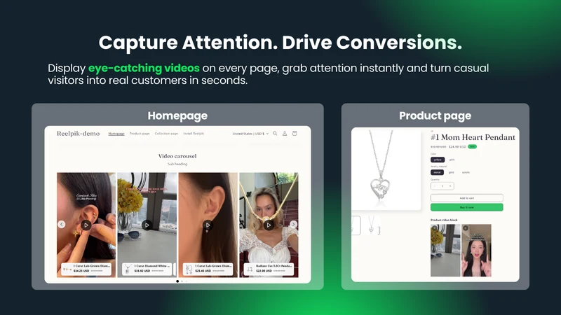 ReelPik Shoppable Videos & UGC