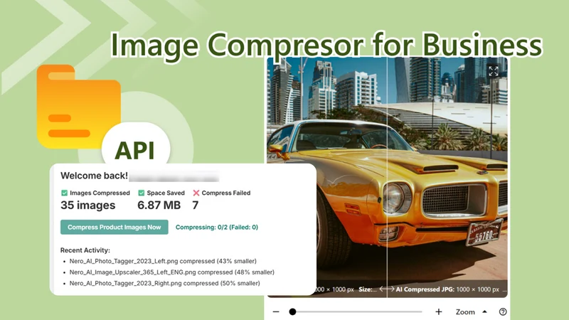 Nero AI Photo Optimizer