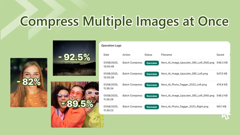 Nero AI Photo Optimizer