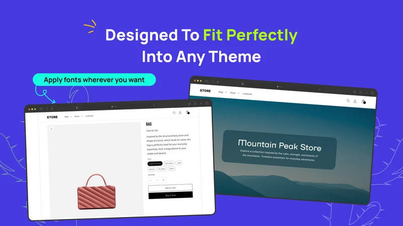 K: Google Fonts & Custom Fonts