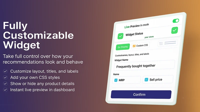 Product Recommendations • ER