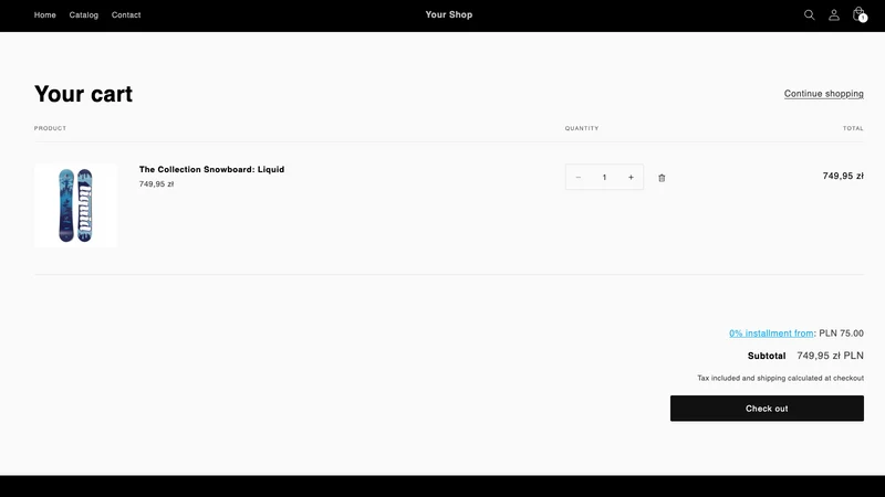 PayU GPO — Credit Widget