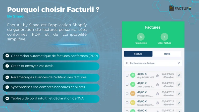 Facturii: Factur‑X et Compta