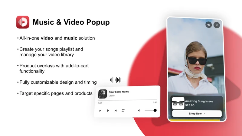 LTR | Music & Video Popup