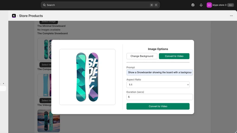 Klyps ‑ AI Images & Videos