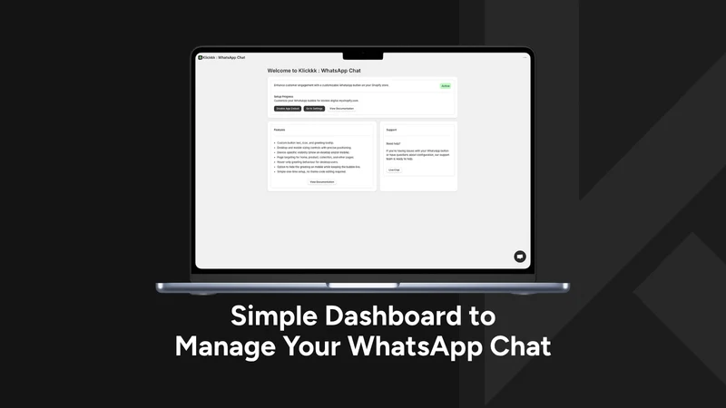 Klickkk : WhatsApp Chat