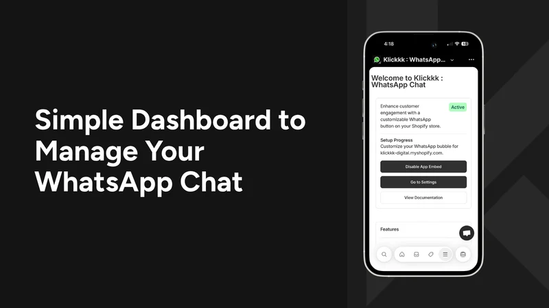 Klickkk : WhatsApp Chat