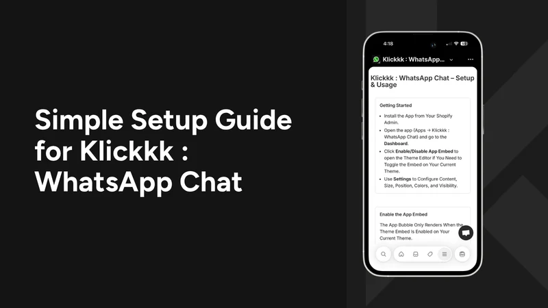 Klickkk : WhatsApp Chat