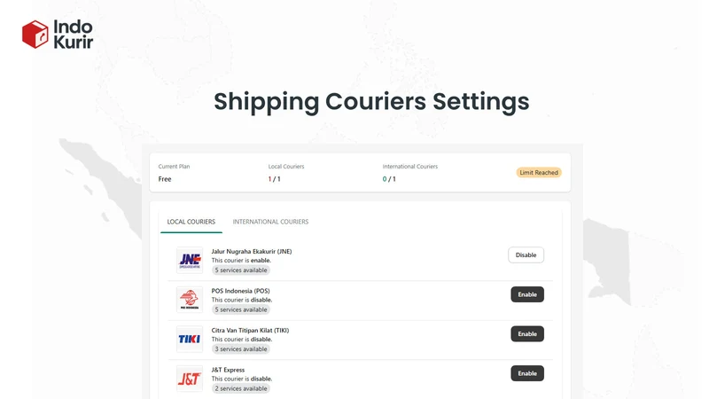 IndoKurir ‑ Indonesia Shipping