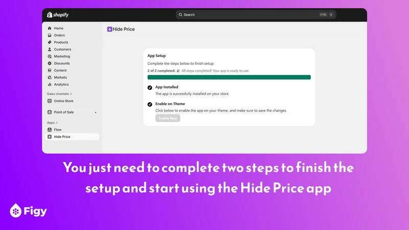Hide Price and Add to Cart