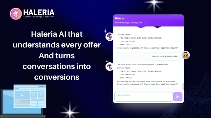 Haleria AI Sales and Support
