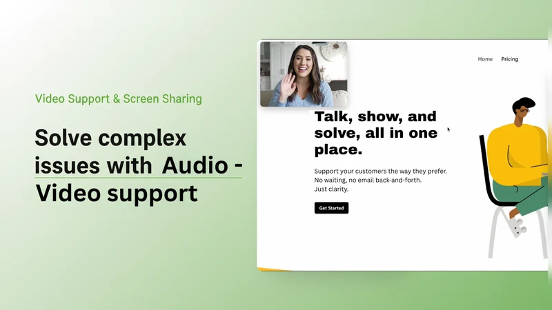 WhatsDesk Voice‑Video Helpdesk