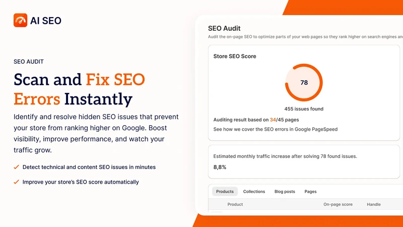 AI SEO: All‑In‑One SEO App