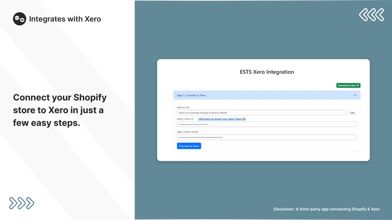 ESTS Xero Integration
